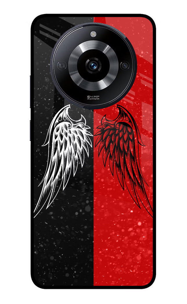 Wings Realme Narzo 60 5G Glass Case Back Cover by Casekaro