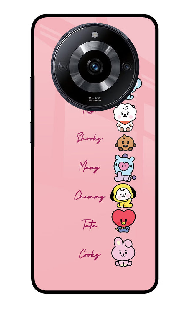 BTS names Realme Narzo 60 5G Glass Case Back Cover by Casekaro
