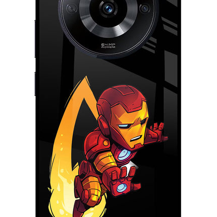 IronMan Realme Narzo 60 5G Glass Case Back Cover by Casekaro