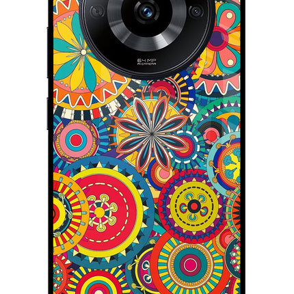 Gol Gol Art Realme Narzo 60 5G Glass Case Back Cover by Casekaro