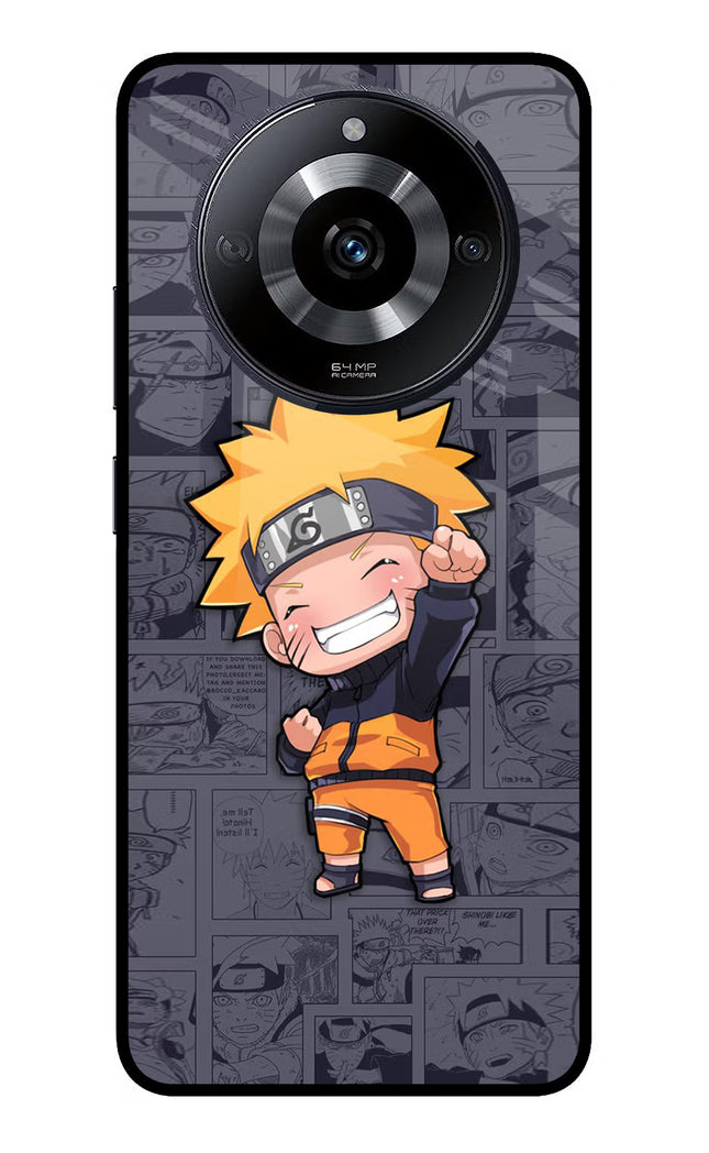 Chota Naruto Realme Narzo 60 5G Glass Case Back Cover by Casekaro