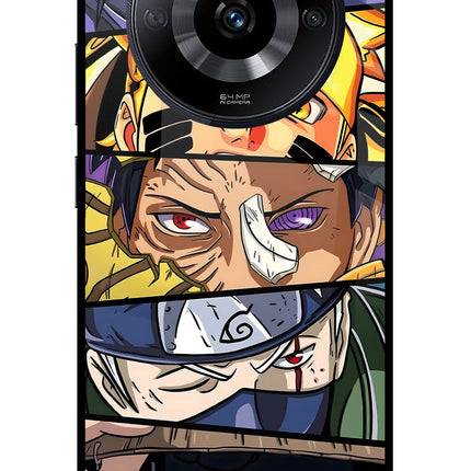 Naruto Character Realme Narzo 60 5G Glass Case Back Cover by Casekaro