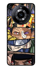 Naruto Character Realme Narzo 60 5G Glass Case Back Cover by Casekaro