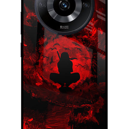 Itachi Uchiha Realme Narzo 60 5G Glass Case Back Cover by Casekaro
