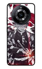 Demon Slayer Realme Narzo 60 5G Glass Case Back Cover by Casekaro