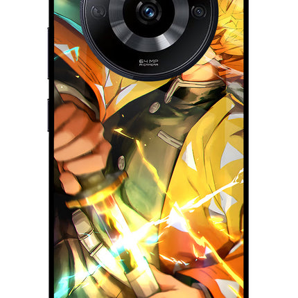 Demon Slayer Realme Narzo 60 5G Glass Case Back Cover by Casekaro