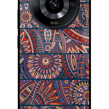 African Culture Design Realme Narzo 60 5G Glass Case Back Cover by Casekaro