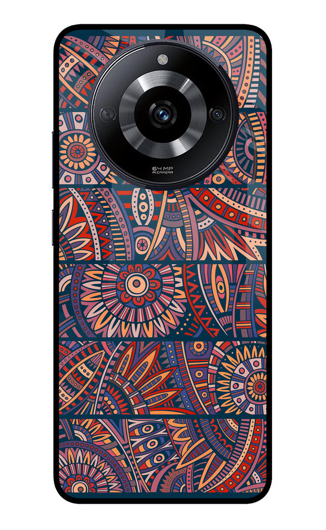 African Culture Design Realme Narzo 60 5G Glass Case Back Cover by Casekaro