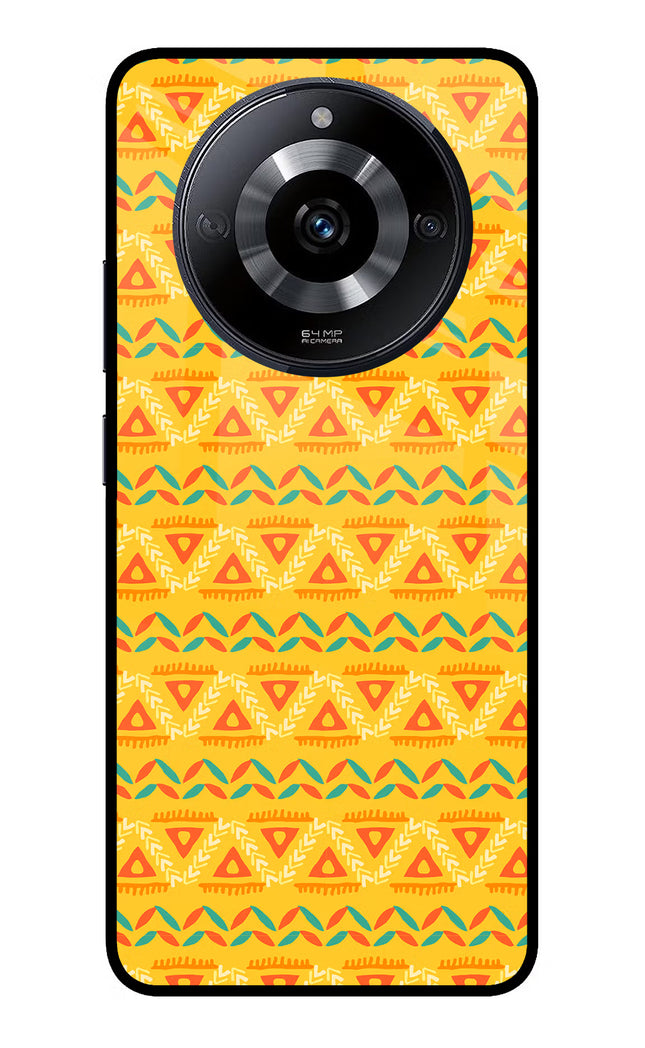 Tribal Pattern Realme Narzo 60 5G Glass Case Back Cover by Casekaro