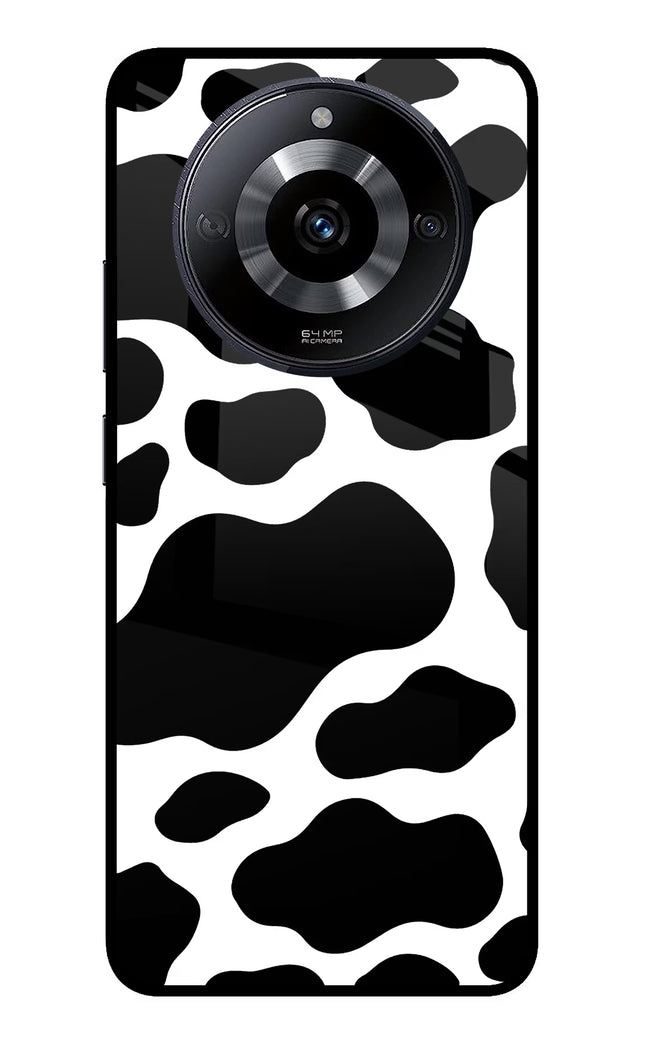 Cow Spots Realme Narzo 60 5G Glass Case Back Cover by Casekaro