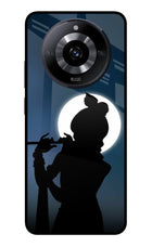 Shri Krishna Silhouette Realme Narzo 60 5G Glass Case Back Cover by Casekaro