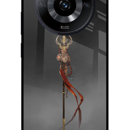 Shiv Trishul Realme Narzo 60 5G Glass Case Back Cover by Casekaro