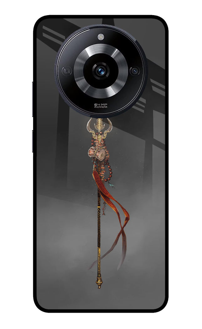 Shiv Trishul Realme Narzo 60 5G Glass Case Back Cover by Casekaro