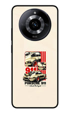 Classic Porsche 911 Realme Narzo 60 5G Glass Case Back Cover by Casekaro