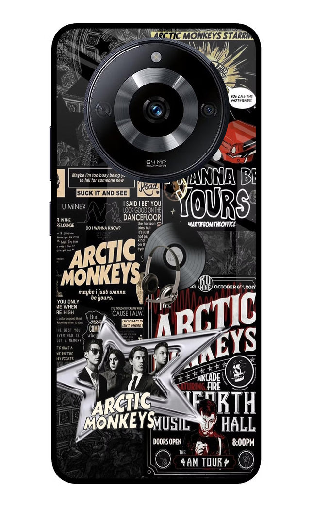 Arctic Monkeys Realme Narzo 60 5G Glass Case Back Cover by Casekaro
