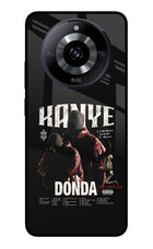 Donda Kanye West Realme Narzo 60 5G Glass Case Back Cover by Casekaro