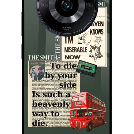 The Smiths Realme Narzo 60 5G Glass Case Back Cover by Casekaro