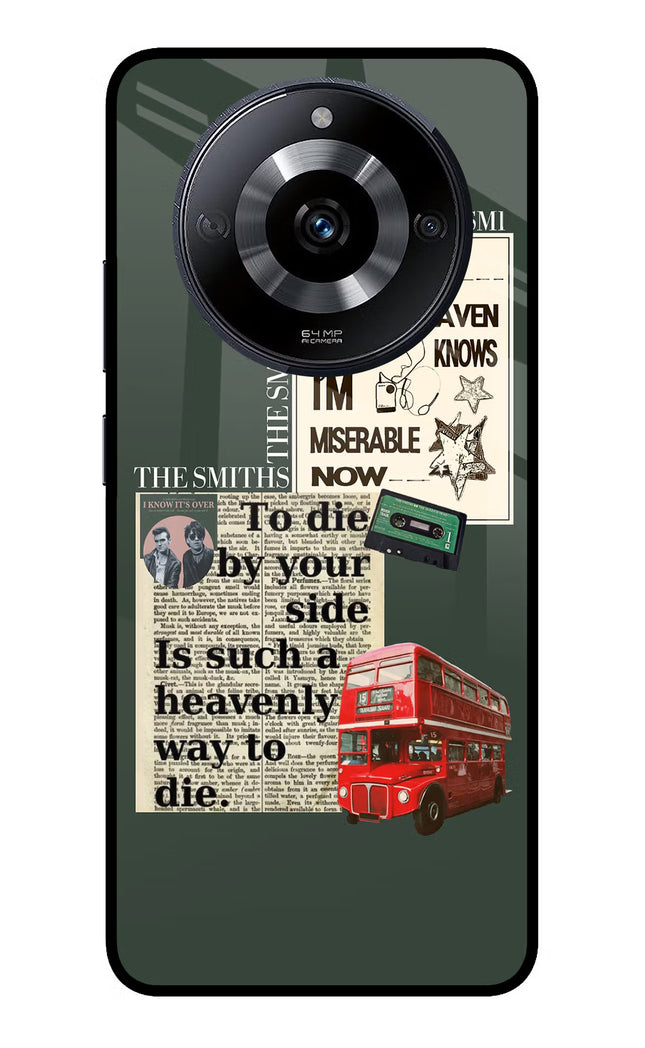 The Smiths Realme Narzo 60 5G Glass Case Back Cover by Casekaro