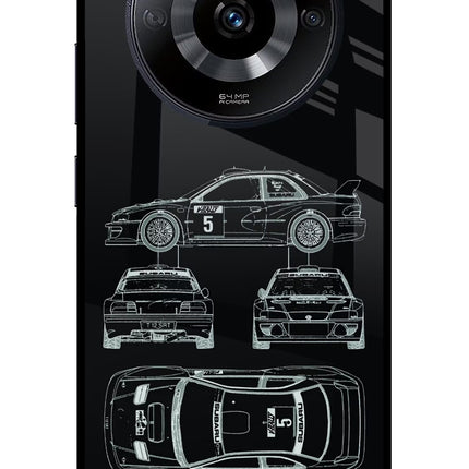 WRC'99 Realme Narzo 60 5G Glass Case Back Cover by Casekaro