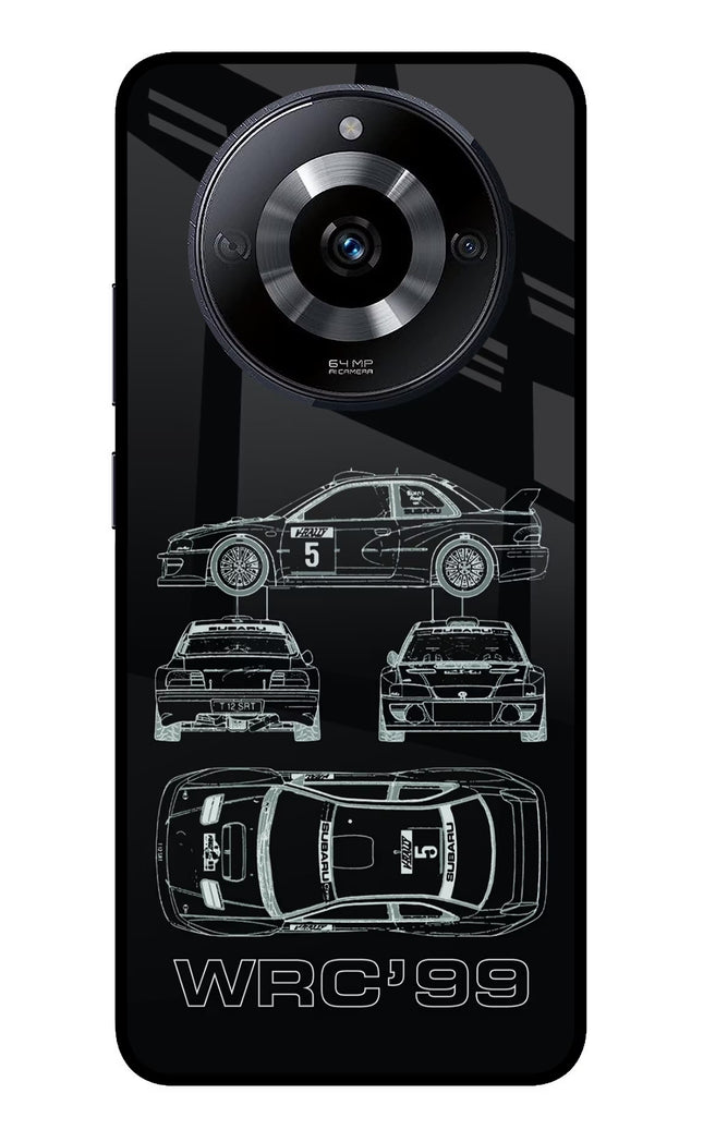 WRC'99 Realme Narzo 60 5G Glass Case Back Cover by Casekaro
