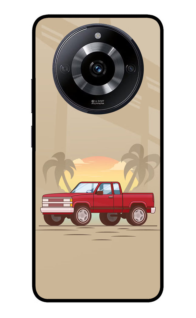 Desert Classic Drive Realme Narzo 60 5G Glass Case Back Cover by Casekaro