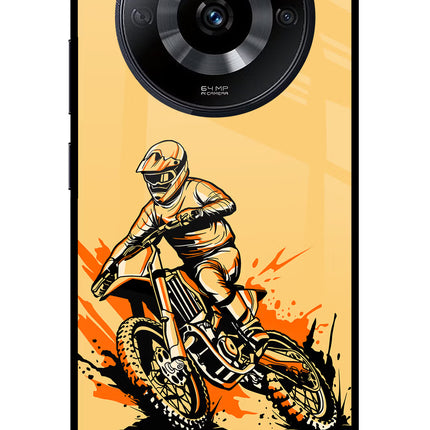 Off-Road Fury Realme Narzo 60 5G Glass Case Back Cover by Casekaro