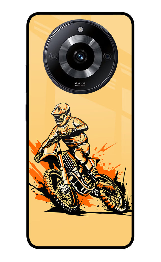 Off-Road Fury Realme Narzo 60 5G Glass Case Back Cover by Casekaro