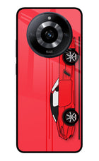 Red Velocity Realme Narzo 60 5G Glass Case Back Cover by Casekaro