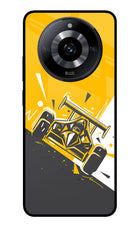 Track King Realme Narzo 60 5G Glass Case Back Cover by Casekaro