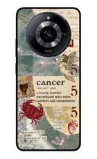 Cancer Zodiac Realme Narzo 60 5G Glass Case Back Cover by Casekaro