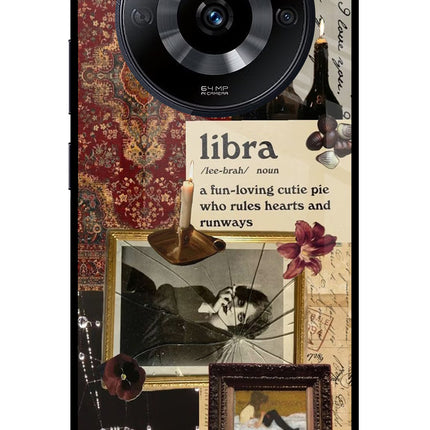 Libra Zodiac Realme Narzo 60 5G Glass Case Back Cover by Casekaro