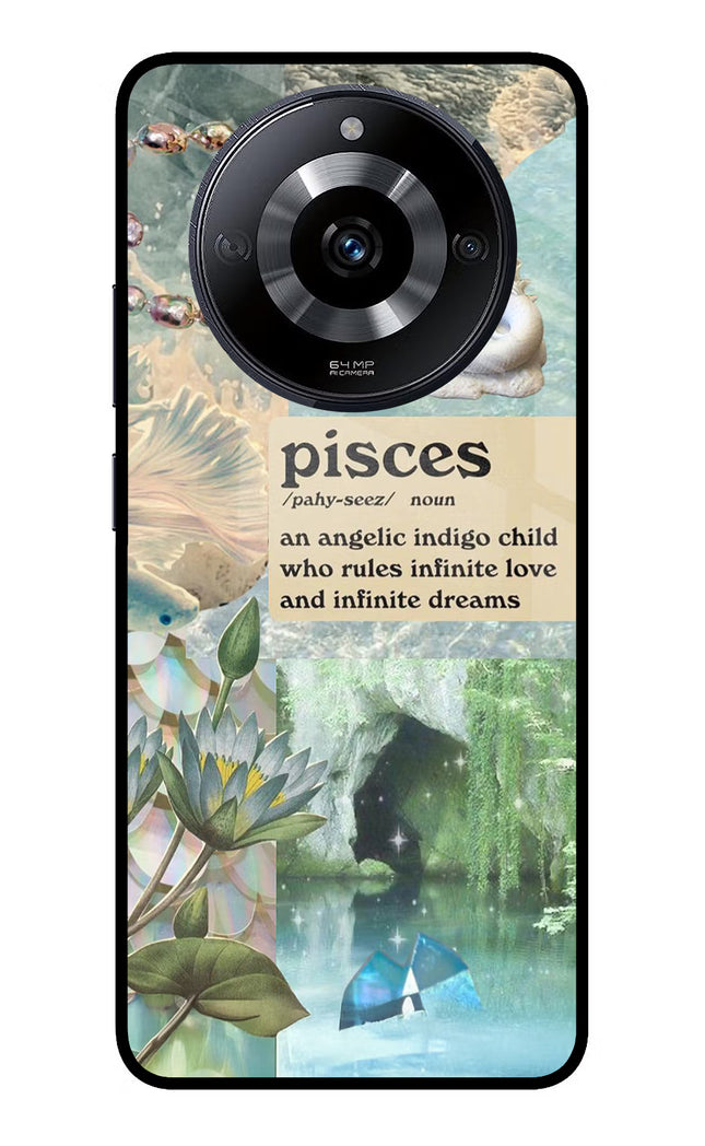 Pisces Zodiac Realme Narzo 60 5G Glass Case Back Cover by Casekaro