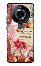 Sagittarius Zodiac Realme Narzo 60 5G Glass Case Back Cover by Casekaro