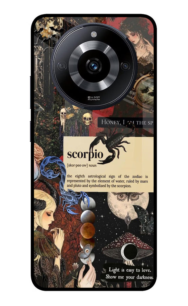 Scorpio Zodiac Realme Narzo 60 5G Glass Case Back Cover by Casekaro