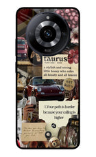 Taurus Zodiac Realme Narzo 60 5G Glass Case Back Cover by Casekaro