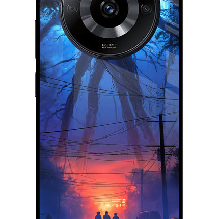 Ordinary Things Shadow Realme Narzo 60 5G Glass Case Back Cover by Casekaro