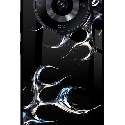 Chrome Tribal Realme Narzo 60 5G Glass Case Back Cover by Casekaro