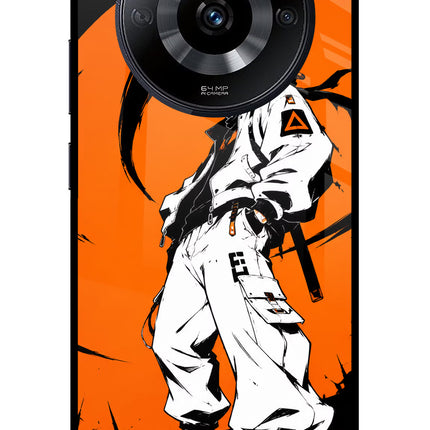 Street Samurai Realme Narzo 60 5G Glass Case Back Cover by Casekaro
