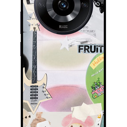 Softcore case Realme Narzo 60 5G Glass Case Back Cover by Casekaro
