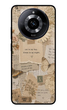 Vintage case Realme Narzo 60 5G Glass Case Back Cover by Casekaro