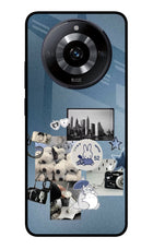 Miffy Realme Narzo 60 5G Glass Case Back Cover by Casekaro