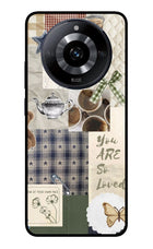 Cookie Realme Narzo 60 5G Glass Case Back Cover by Casekaro