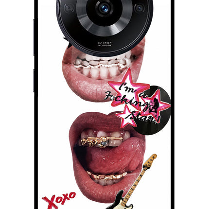 Rockstar Realme Narzo 60 5G Glass Case Back Cover by Casekaro