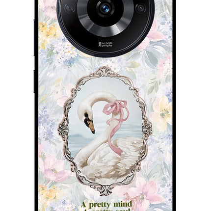 Pretty Mind Pretty Soul Realme Narzo 60 5G Glass Case Back Cover by Casekaro