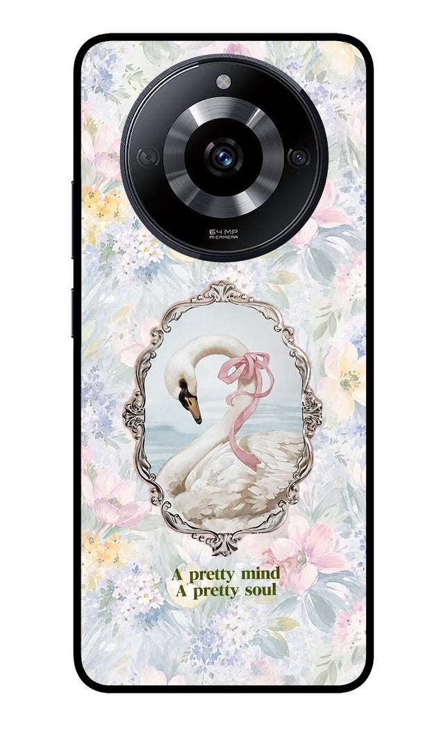 Pretty Mind Pretty Soul Realme Narzo 60 5G Glass Case Back Cover by Casekaro