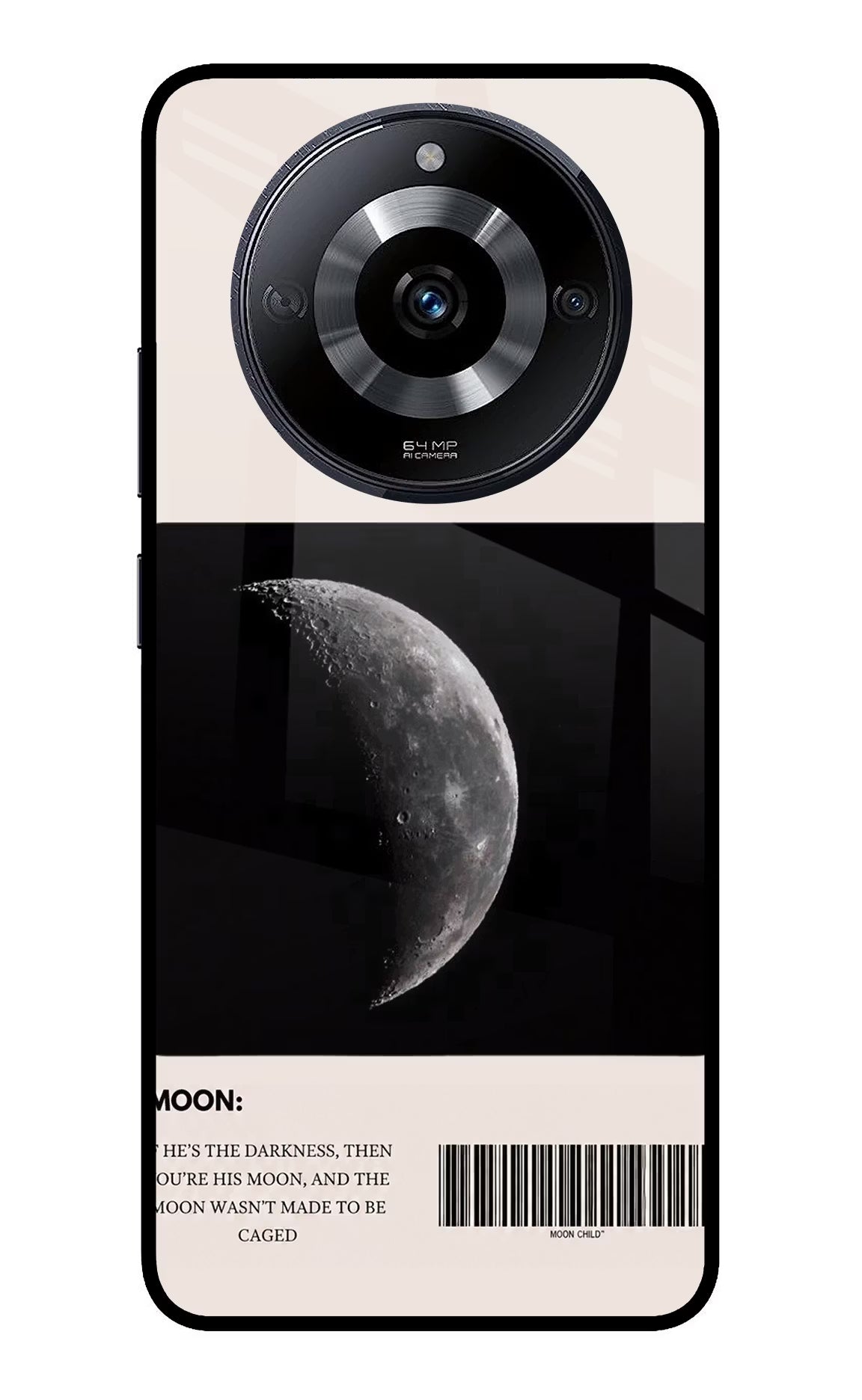 Moon Phase Realme Narzo 60 5G Glass Case