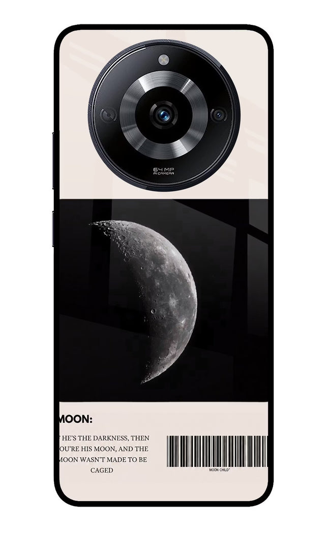 Moon Phase Realme Narzo 60 5G Glass Case Back Cover by Casekaro