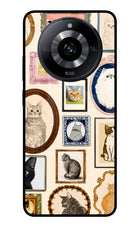 Mirror Cats Realme Narzo 60 5G Glass Case Back Cover by Casekaro
