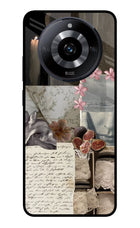 Midnight Sky Realme Narzo 60 5G Glass Case Back Cover by Casekaro