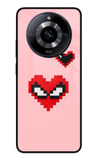 Gwen Heart Realme Narzo 60 5G Glass Case Back Cover by Casekaro